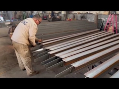 H Beam Retaining Wall Hot Dip Galvanizing Service For Highway Fence Bridge Fence