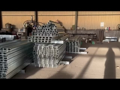 PFC Galvanised 100 X 50 C Section Steel Metal Channel Customized