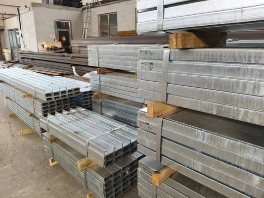 Custom Galvanised Steel C Section Beams 150x90x24 PFC Parallel Flange