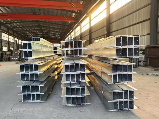 Corrosion Resistant C Section Roof Purlins 150 PFC Steel Beam ODM