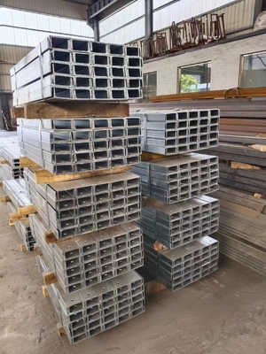 Corrosion Resistant C Section Steel Purlins Galvanised Channel Sections Hot Rolled