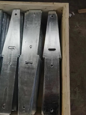 ODM Galvanised Steel Concrete Sleeper Fence Bracket For Railway