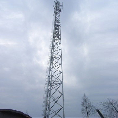 Customized Single Arm Galvanized Steel Tower For Telecom Transmission
