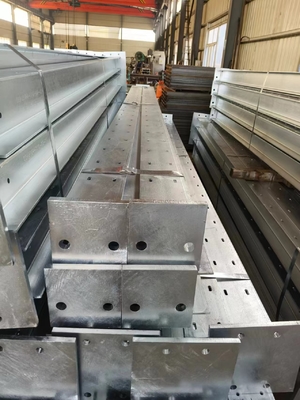 Outdoor Galvanized H Beam Retaining Wall Steel OEM