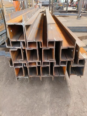 OEM Steel H Post Retaining Wall 90° Corner Galvanised Sleeper Posts
