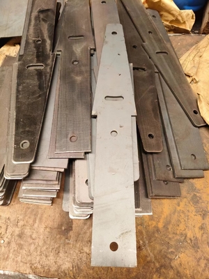 Hot Rolled Galvanised Railway Sleeper Brackets Heavy Duty GB Standard