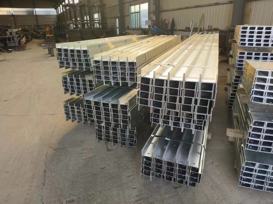 HDG Welded Retaining Wall Galvanised Sleeper Posts 100UC