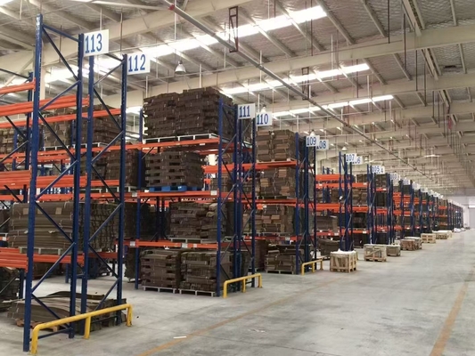 Easy Installation Double Deep Pallet Racking System in many colors