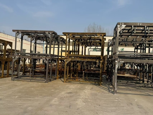 Hot Dip Galvanized Bottom Cabinet Mounting Platform For Wind Tower Supporting Electrical Cabinet On Bottom