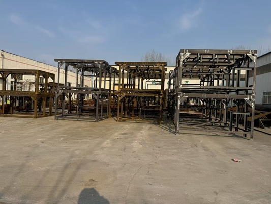 Silver Bottom Cabinet Mounting Platform For Wind Tower Customized
