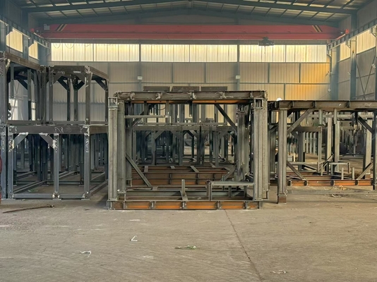Hot Dip Galvanized Wind Tower Bottom Electrical Cabinet Support Platform Sturdy Durable Bolted Installation
