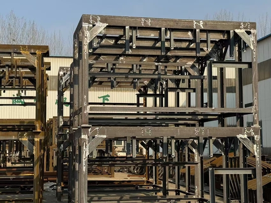 Hot Dip Galvanized Steel Wind Tower Bottom Electrical Cabinet Support Platform For Optimal Performance
