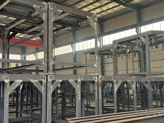 Customized Steel Structure Platform for Supporting Electrical Cabinet On Bottom Of Wind Tower Hot Dip Galvanized