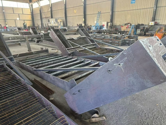 Industrial-Grade Steel Outdoor Ladders For Construction Sites Strong Durable Corrosion-Resistant Perfect Solution For Factories Warehouses
