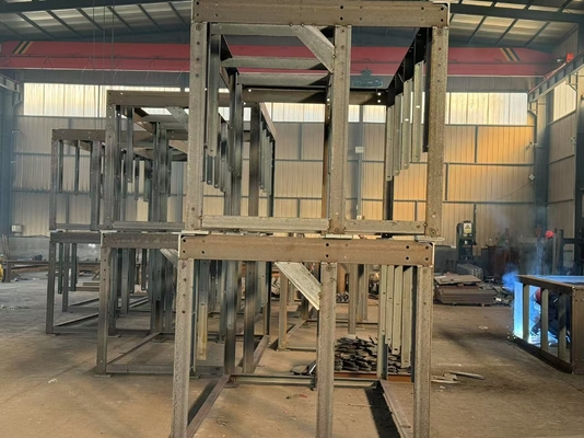 Steel Wind Power Tower Base Electrical Enclosure Bracket For Custom Industrial