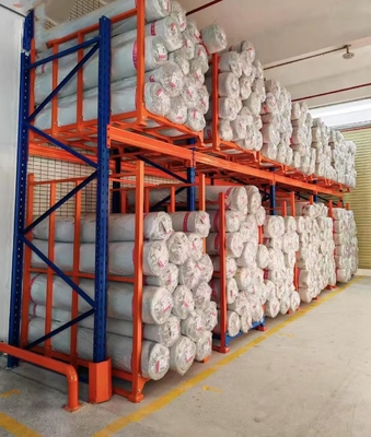 Streamlined Warehouse Operations Double Deep Pallet Racking System With Assembly Required And Steel Shelf Tray