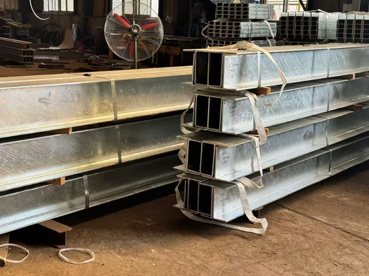 Galvanized H Steel Beam Hot Dip Anti Rust Structural Steel For Construction Projects